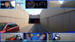 w tunelu jest obowiązek używania świateł mijania